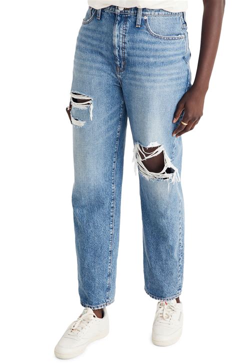 madewell ripped jeans